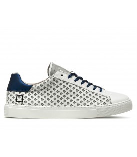 NEWMAN PERFORATED GLITTER WHITE BLUE D.A.T.E.