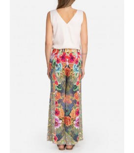 RACHEL pantalon floral JOHNNY WAS