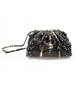 BABY UNIQ sac cuir python stellar gold SISTA