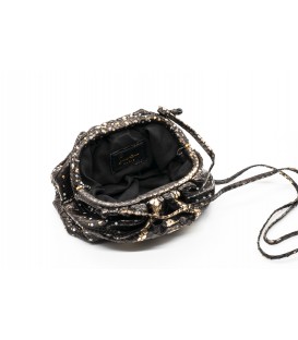 BABY UNIQ sac cuir python stellar gold SISTA