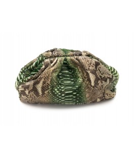 UNIQ sac cuir python army SISTA PARIS
