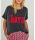 T-SHIRT love acid grey FIVE JEANS