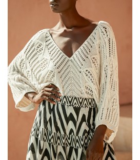 LOTTA sweater naturel MES DEMOISELLES PARIS 